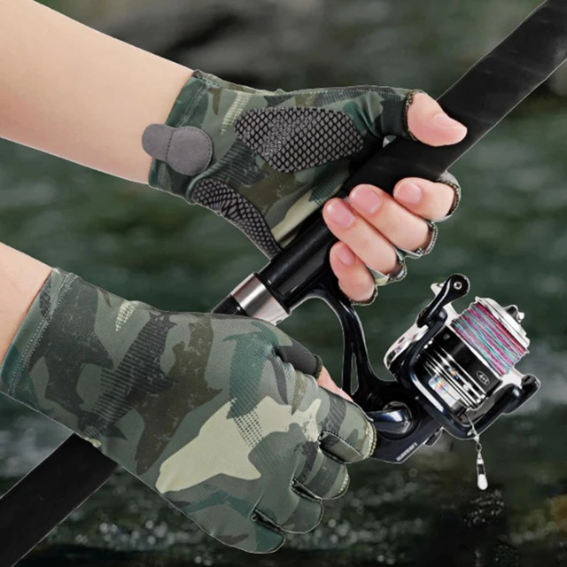 Uv Protection Fishing Gloves Sun Gloves for Fishing Kayaking