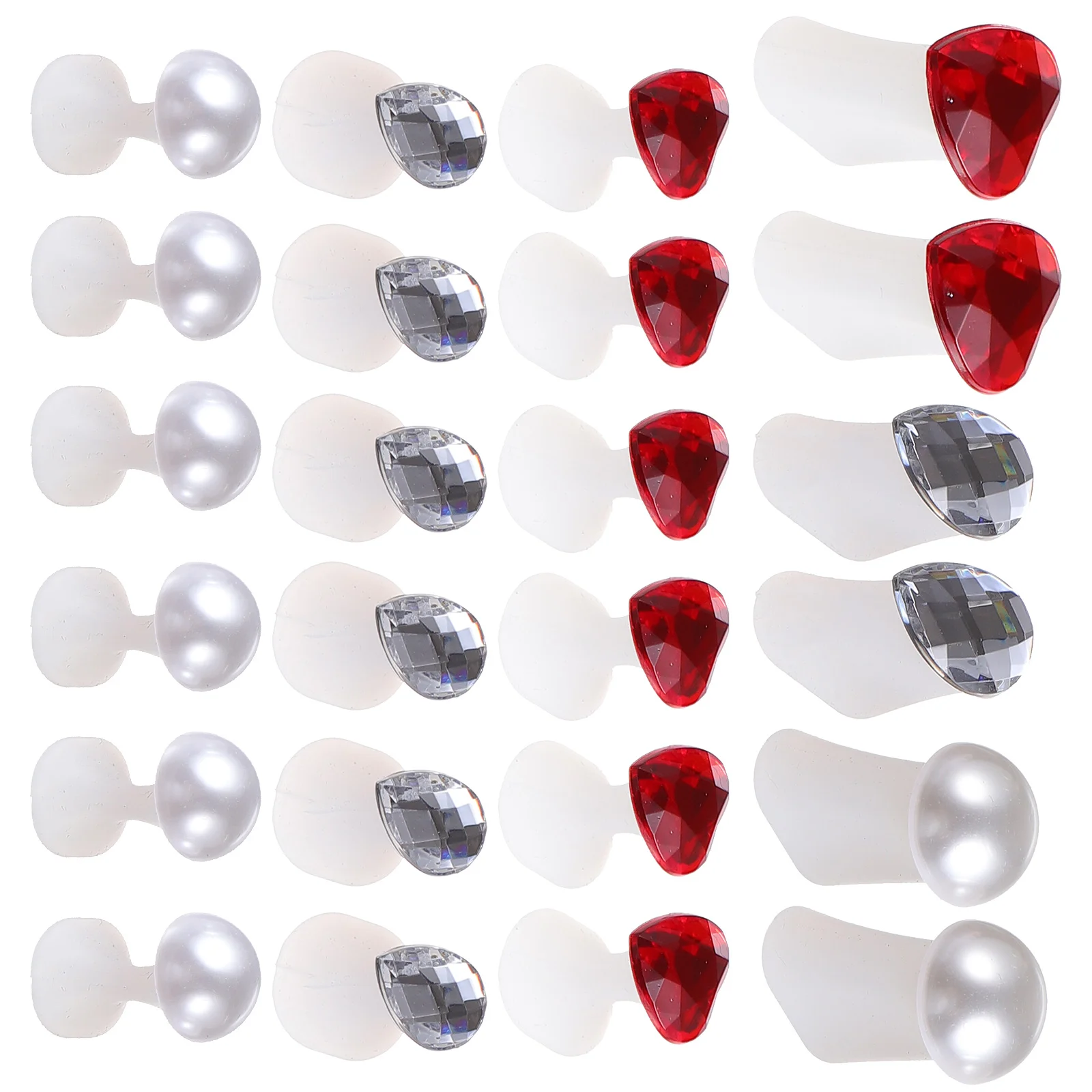 Metallic Silicone Finger Divider Custom-made Windmill Pedicure Tool Nail Toe Separator