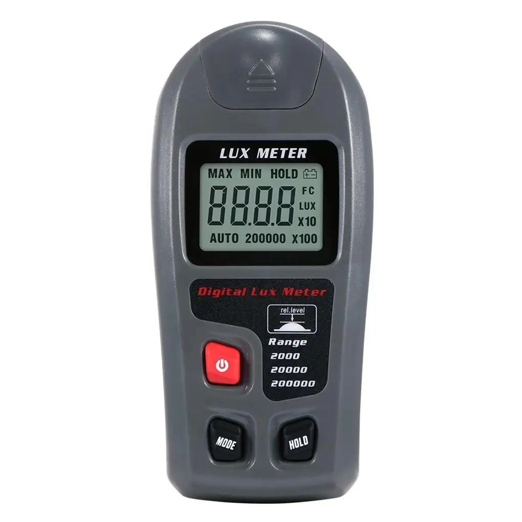 

Digital Luxmeter Illuminance Light Meter Luminometer 0 1 200 000Lux Tester