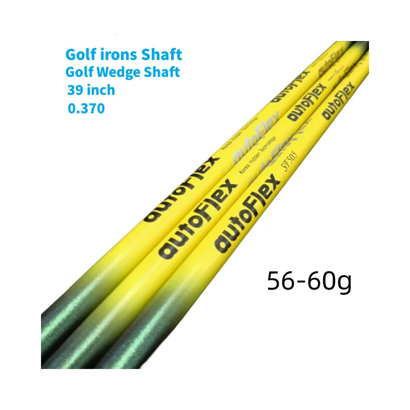 

Желтая рукоятка для желтого автофлекса Golf, вал для клинья, 39 дюймов, графитовый SF405/SF505/SF505X/SF505XX Flex, размер наконечника вала 0,370
