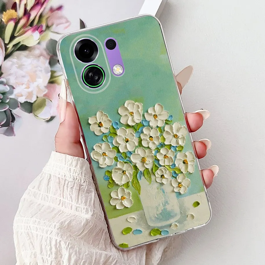 Luxury Painted Cartoon Dragon Cat Soft Silicone Phone Case