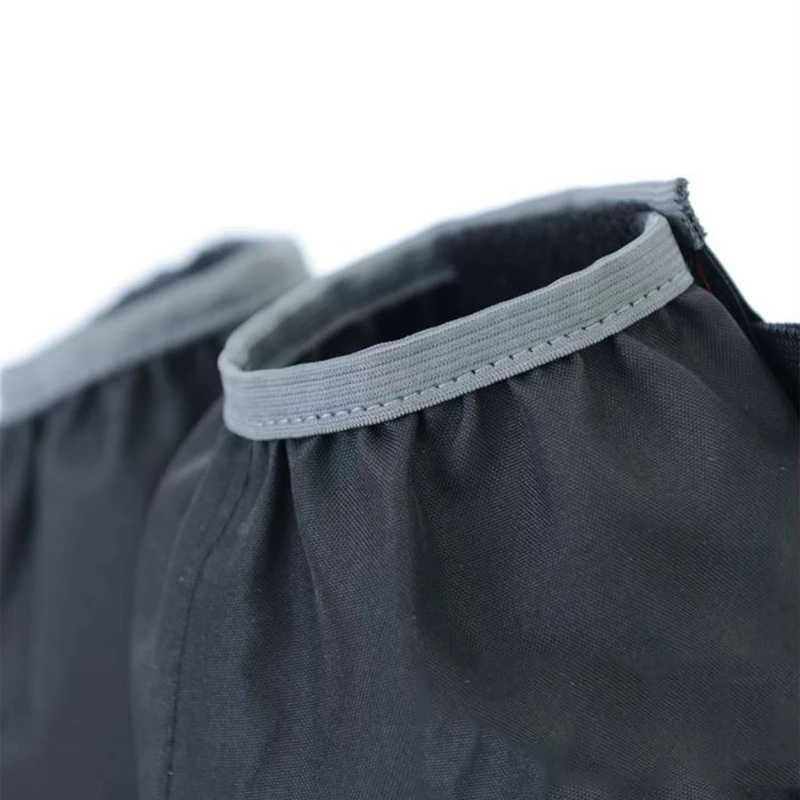 Surchaussures unisexes réutilisables et imperméables pour vélo, moto et randonnée, avec réflecteurs de sable et de pluie._voghion.com