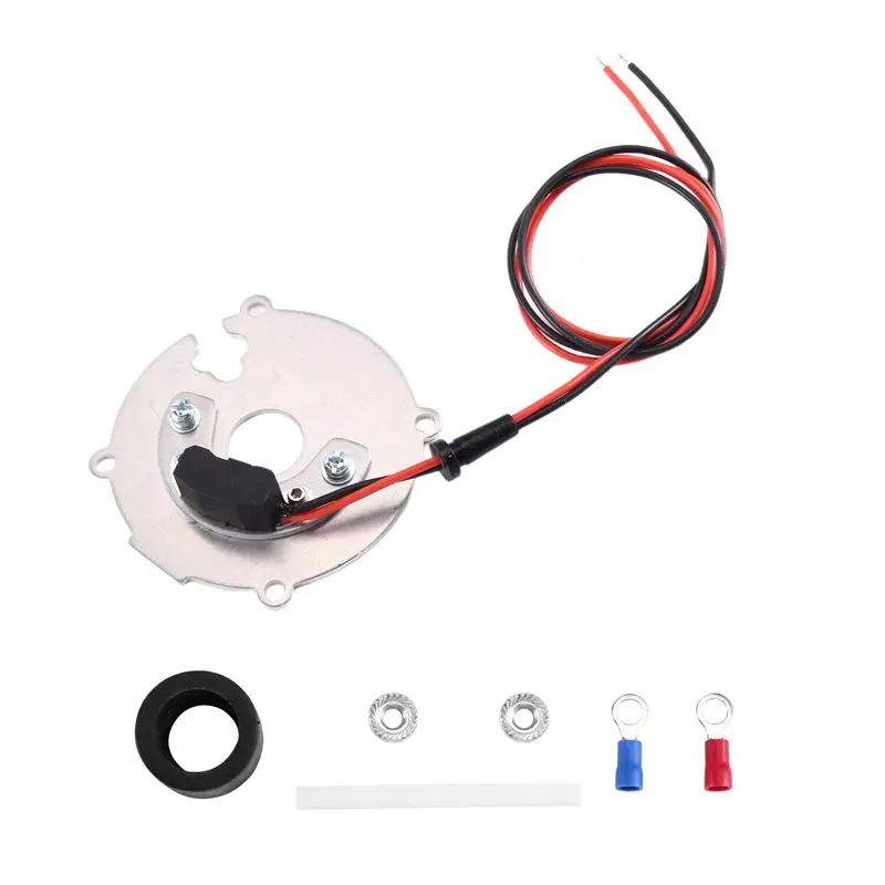 Pertronix 1146A Delco 4 Cyl(Cw) 실린더 전자 변환 점화기 점화 키트(머크루저 110, 120, 140, 165, 170용)