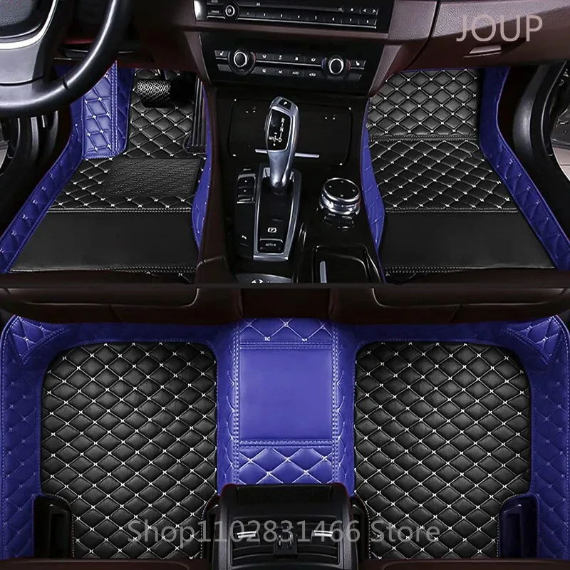 

Custom Car Floor Mats for BMW I3 I01 2013-2020 Year Eco-friendly Leather Car Accessories Interior Details