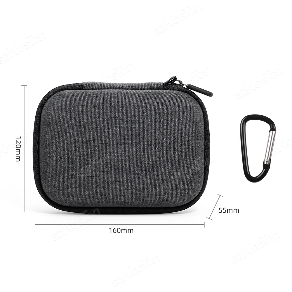 Compact Hard Shell Carrying Case