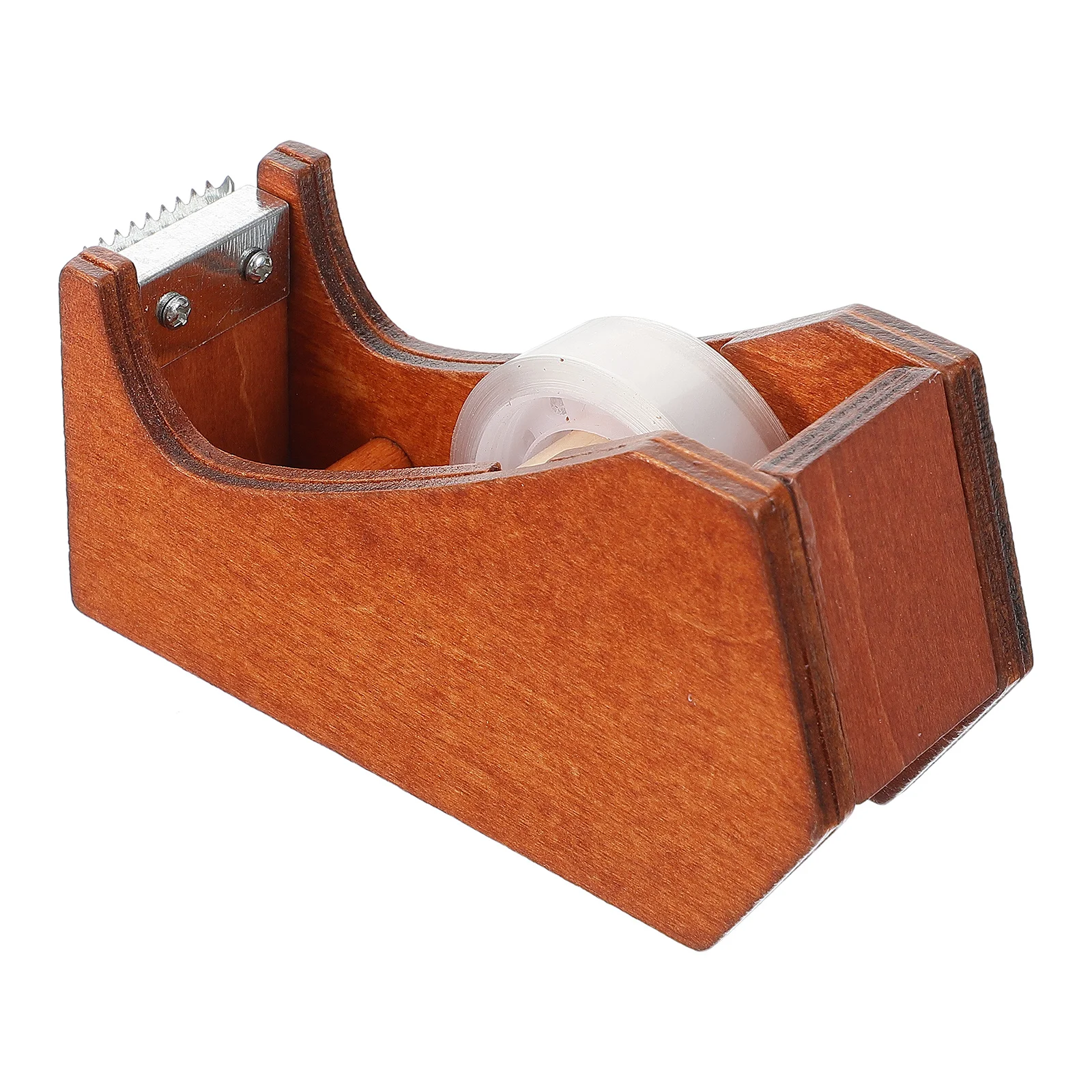 

Desktop Tape Dispenser Wooden Tape Holder Tape for Office Craft Room