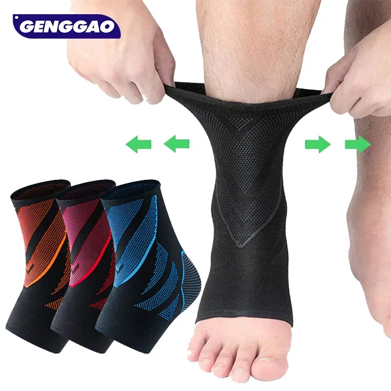 

1 Pair Compression Ankle Brace -Provides Support and Pain Relief for Sprains,Strains,Torn Tendons in Foot & Ankle