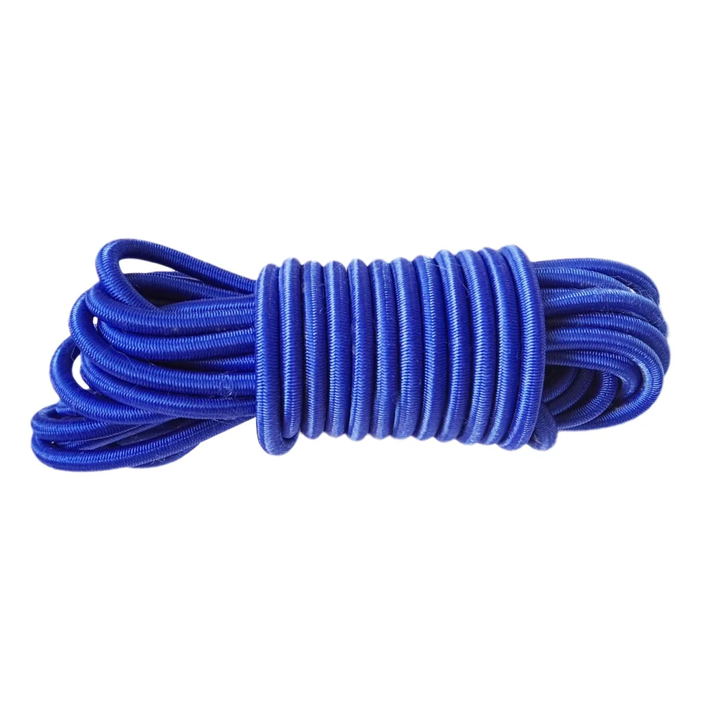

4mm x 10 Meters Strong Elastic Bungee Rope Shock Cord Tie Down DIY Various Color High Quality