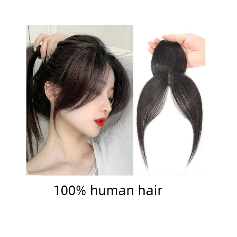 Natural Look Clip In Bangs