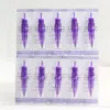 10Pcs 1RL 0.18/0.25/0.30/0.35/0.4mm Tattoo Permanent Makeup Needles Cartridge Round Liner For Rotary Pen Machine Microblading 6