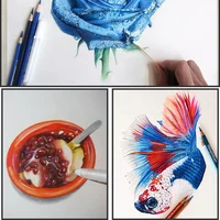 5 шт., набор белых маркеров в стиле манга, 0,8 мм, водостойкая художественная ручка с перманентными чернилами для скрапбукинга, черная бумага, ручка для рисования шин — изображение 2