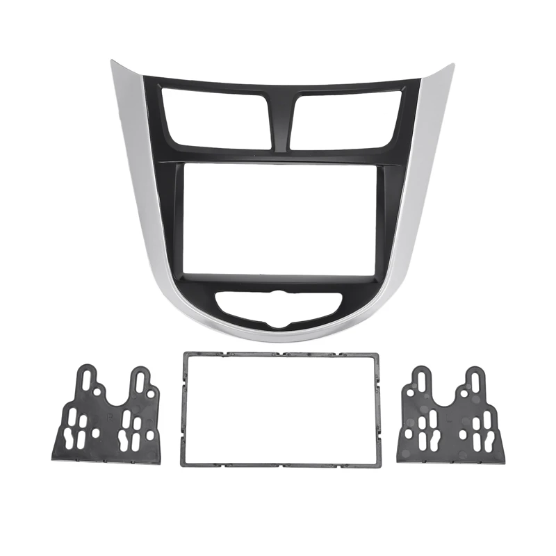 

2 Dins Автомобильный Центр стерео аудио Радио DVD GPS панель рамка облицовки сменные для Hyundai I-25 для Accent Solaris Verna