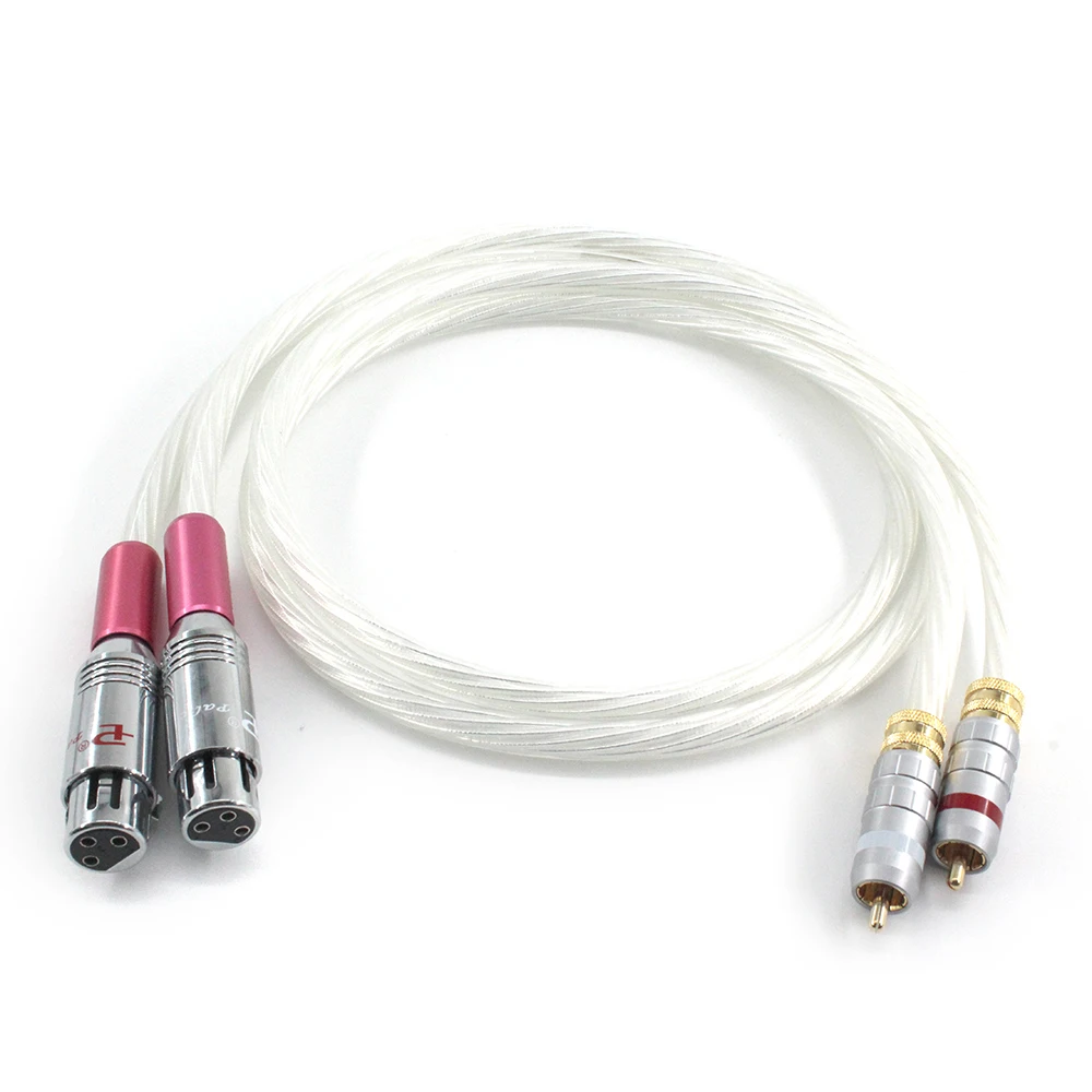 

Hi-End Nordost Odin Silver Plated RCA TO XLR Plug Audio Interconnect Cable 1M