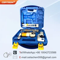 VFT-808E Outil à évaser tube cuivre HVAC 1/4-3/4 pouce manuel et électrique pour climatisation réfrigération et maintenance 6