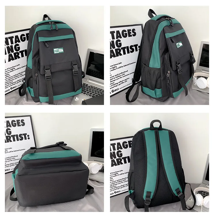 Männer Rucksack Business Laptop Reise Casual Große Kapazität Schule Tasche Für Mittlere Und High School Doppel Schulter Taschen Geschenke – Detail 10