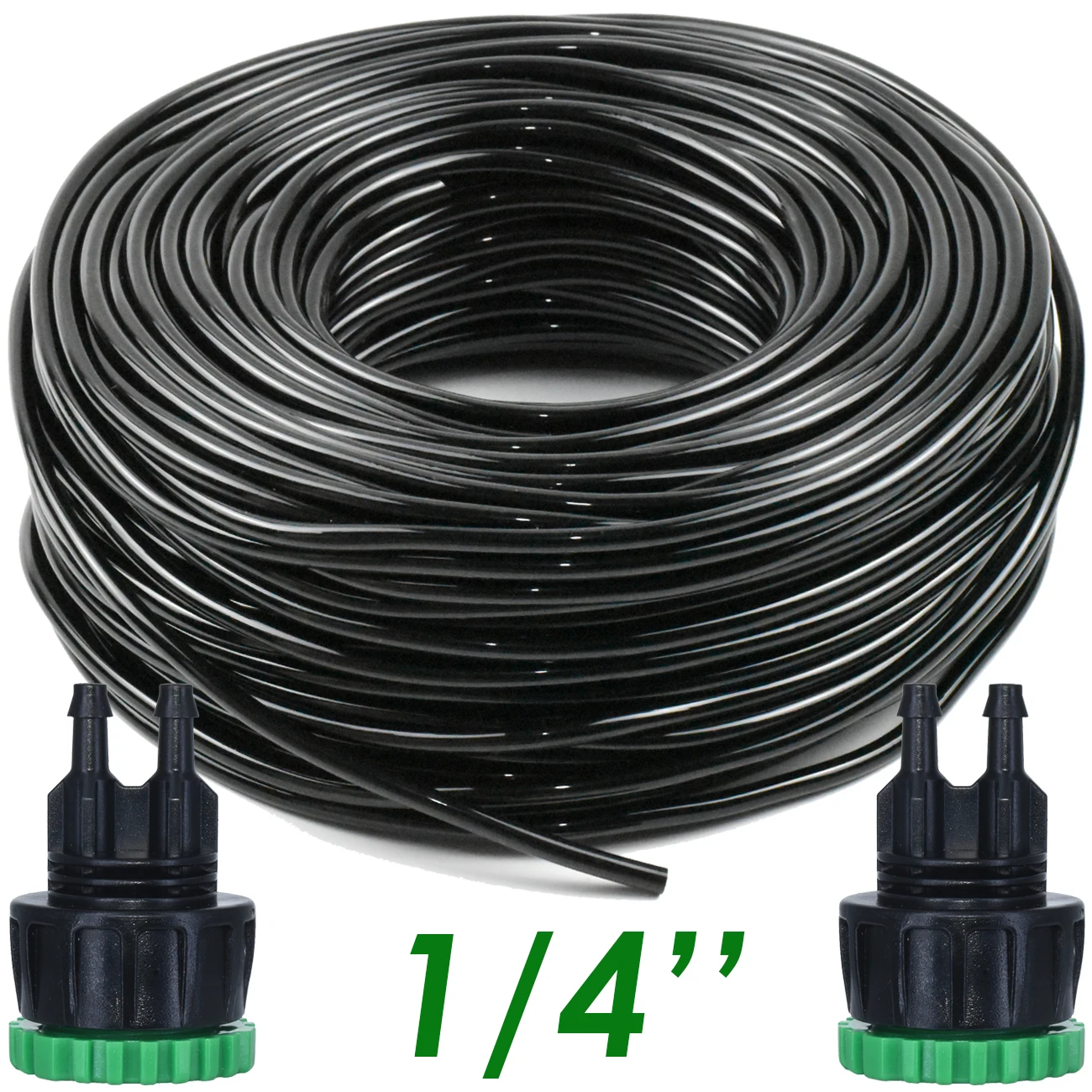 5m-50m 1/4inch Garden Watering Hose 4/7mm PVC Micro Drip Irrigation Balcony Pipe Tubing Sprinkler Lawn Greenhouse SPRYCLE garden hose water hose plastic hose expandable hose silicone tube plastic tube acrylic tube drip irrigation system