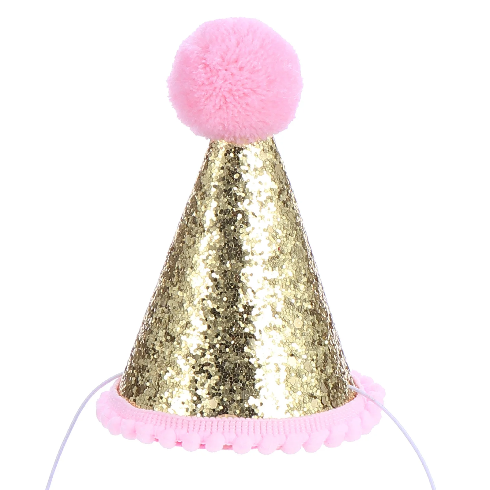 

Children's Birthday Hat Non-Wovens Cone Sequin Celebration Prop Has Party Kid Decorate