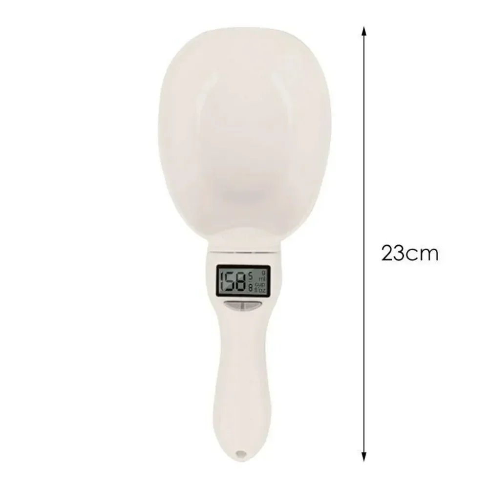 

Cat Kitchen Scale Dog With Bowl Scoop Cup For Portable Food Led Pet Measuring Feeding Display Spoon