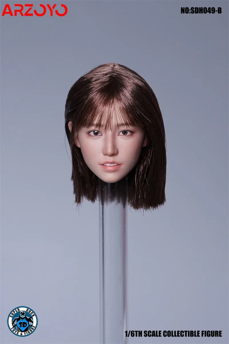 SUPER DUCK SDH049 1/6 Saika Kawakita Head Sculpt Carving Model Fit