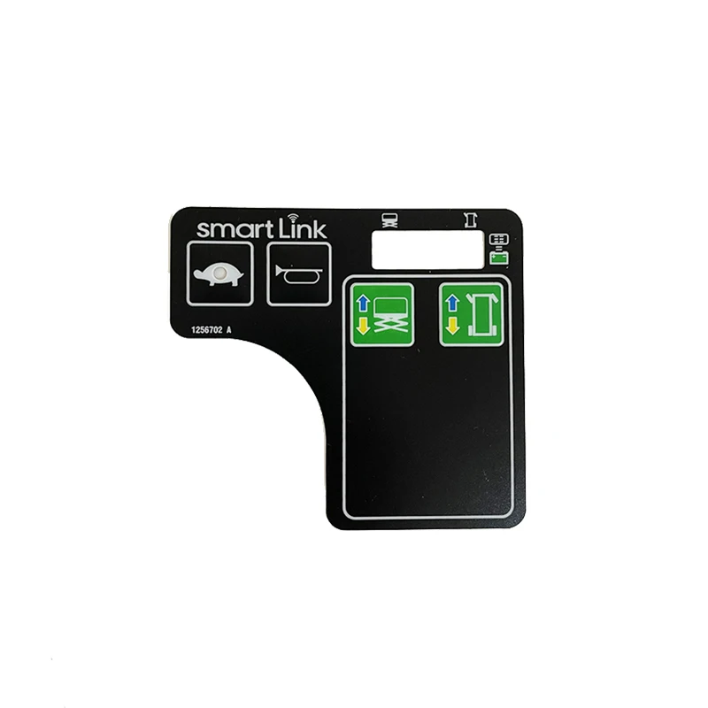 1256702 1256702GT Control Box Decal for Genie Scissor Lift Control Box