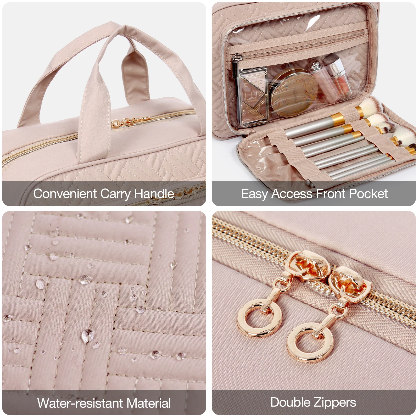 Makeup Organizer Cosmetic Bag Cosmetic Storage Bag Toiletry Bag Makeup Bag Cosmetic Case for Women Travel