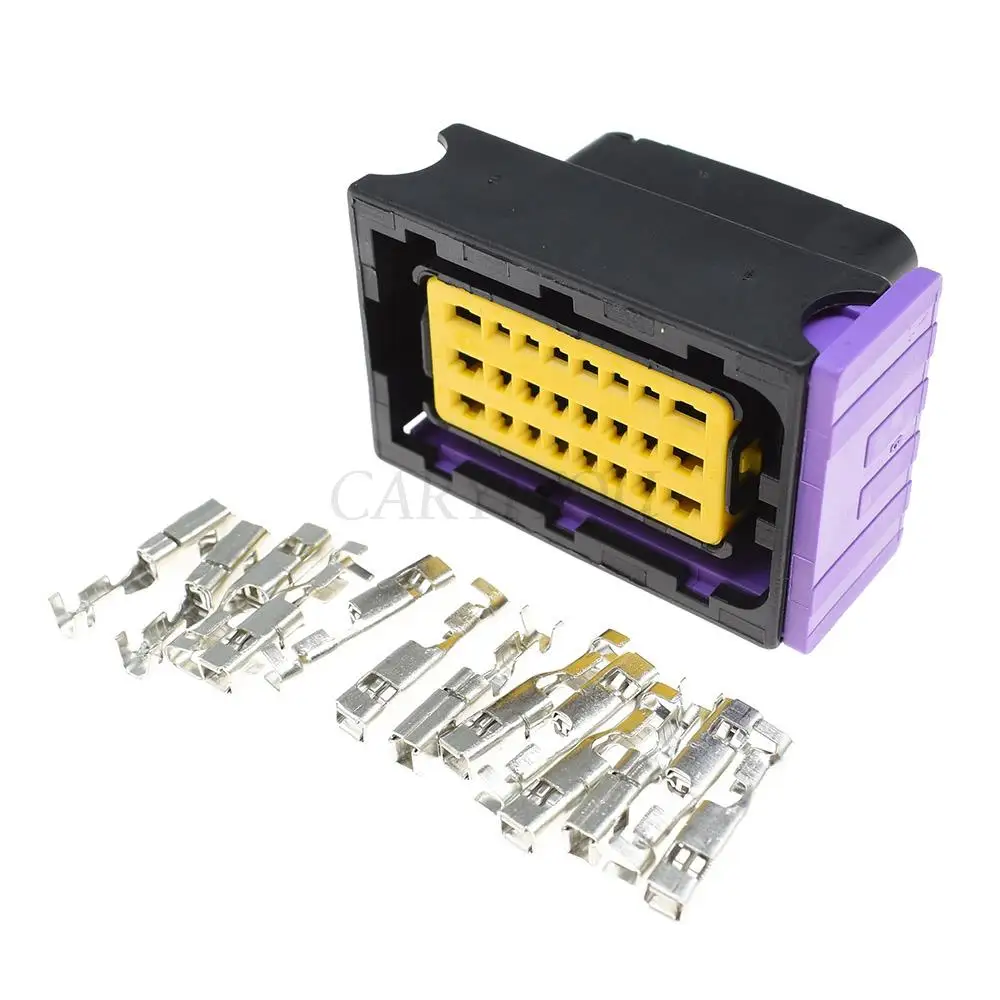 Description Picture 2 of item1 Set 24P Automobile Oil Gas Conversion Plug 211PC249S8005 211PL249S0023 211PC249S0005 Auto Modification Socket Accessories