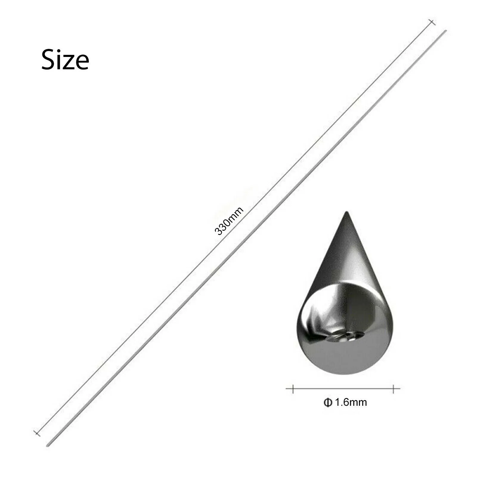 

1.6/2mm Aluminium Welding Rods 10/20Pcs Aluminum Brazing Durafix Low Temperature Soldering High Quality Brand New