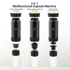 Wireless Electric Portable Espresso Coffee Machine for Car & Home Camping Coffee Maker 3-in-1 Capsule Powder Travel Coffee Maker 6