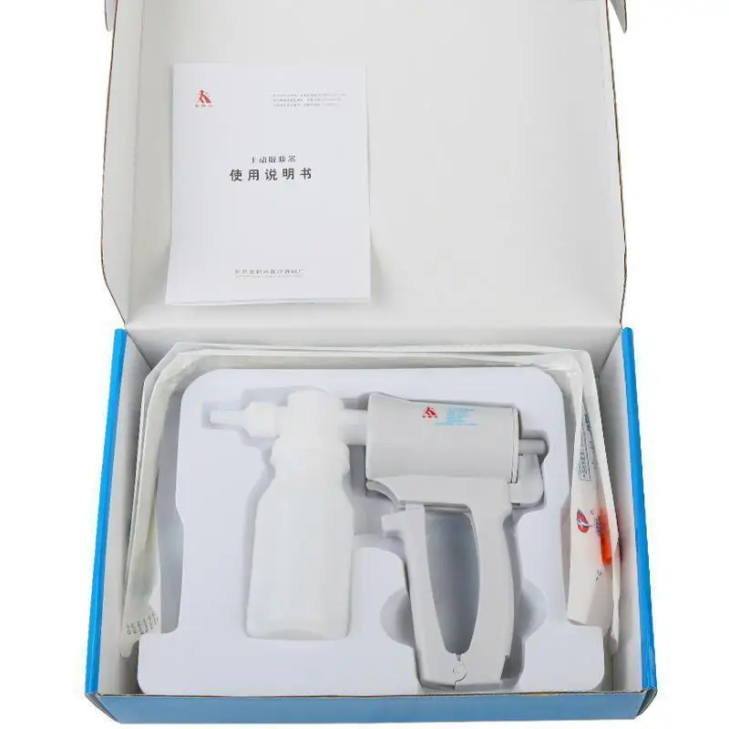 1Pc Household Manual Sputum Aspirator Portable Handheld Sputum Aspirator Care Pump Tube Catheter Aspirators Easy To Operate