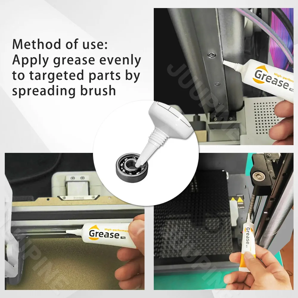 High-Performance 3D Printer Lubricating Grease - Noise Reduction & Superior Lubrication for Guide Rails