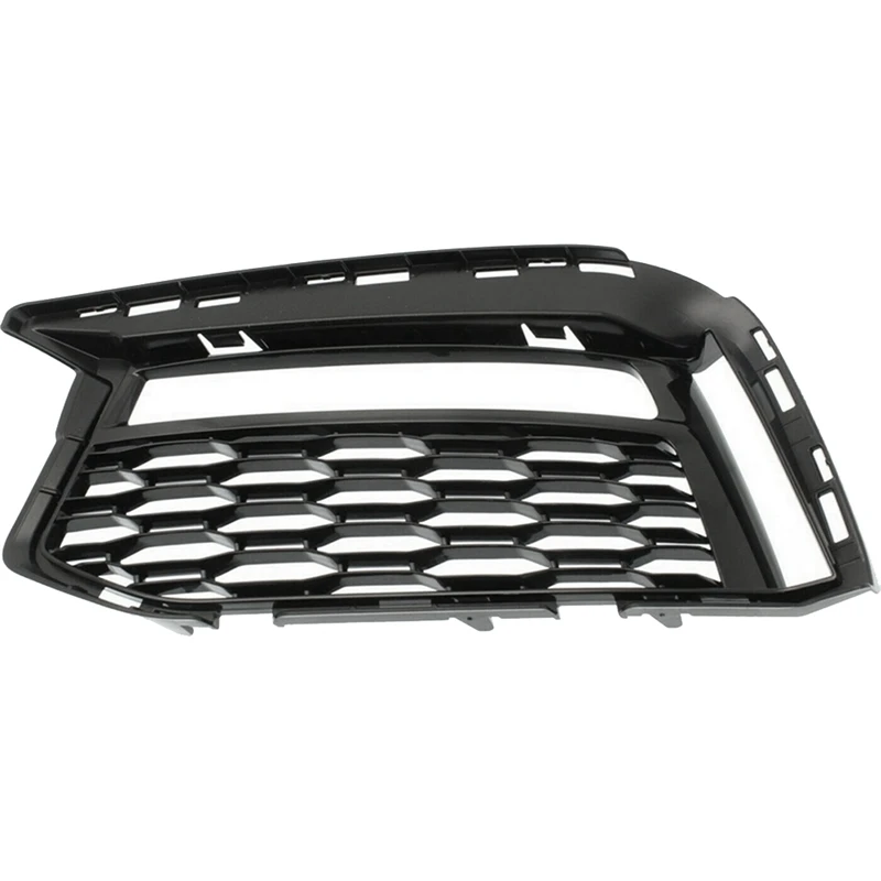 1Pair Front Lower Mesh Grille Fog Light Cover Trim Air Intake 51118064963 51118064964 For BMW 5' G30 G31 M Sport 17-21