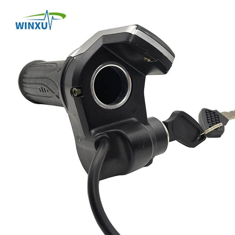 24V 36V 48V 60V Handlebar Twist Throttle Speed Controller LED