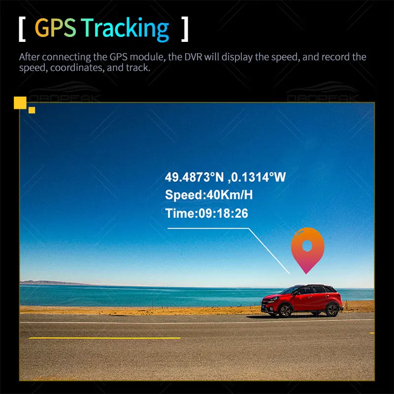 Car Dash Cam K4 11.26 Inch Smart Car Mirror Video Recorder Carplay & Android Auto 4K 2160P Wifi Rearview Camera DVR GPS Navigation Dual Len