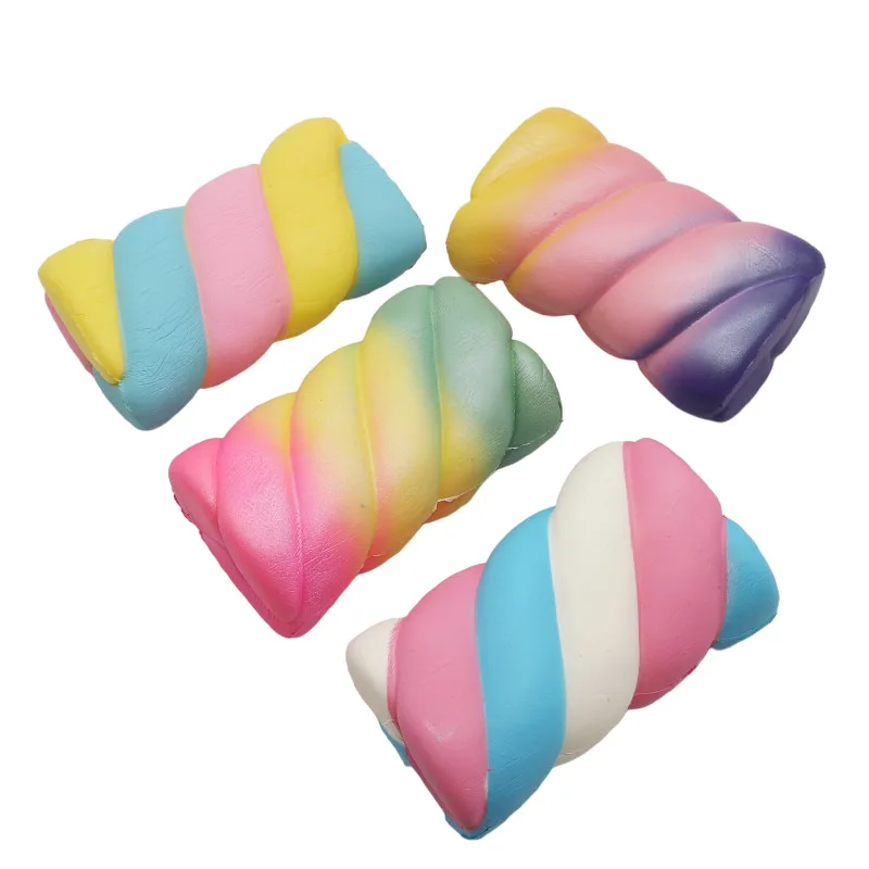 squishy marshmallow Kids Cute Lovely Jumbo Marshmallow Sweet Sugar Squishy Toys With Good Smell Scented