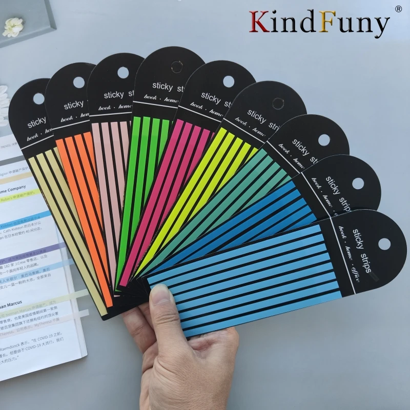 160 Sheets Transparentes Sticky Notes Self-Adhesive Annotation Read Books Bookmarks Tabs Notepad Aesthetic Stationery Index Tabs 4