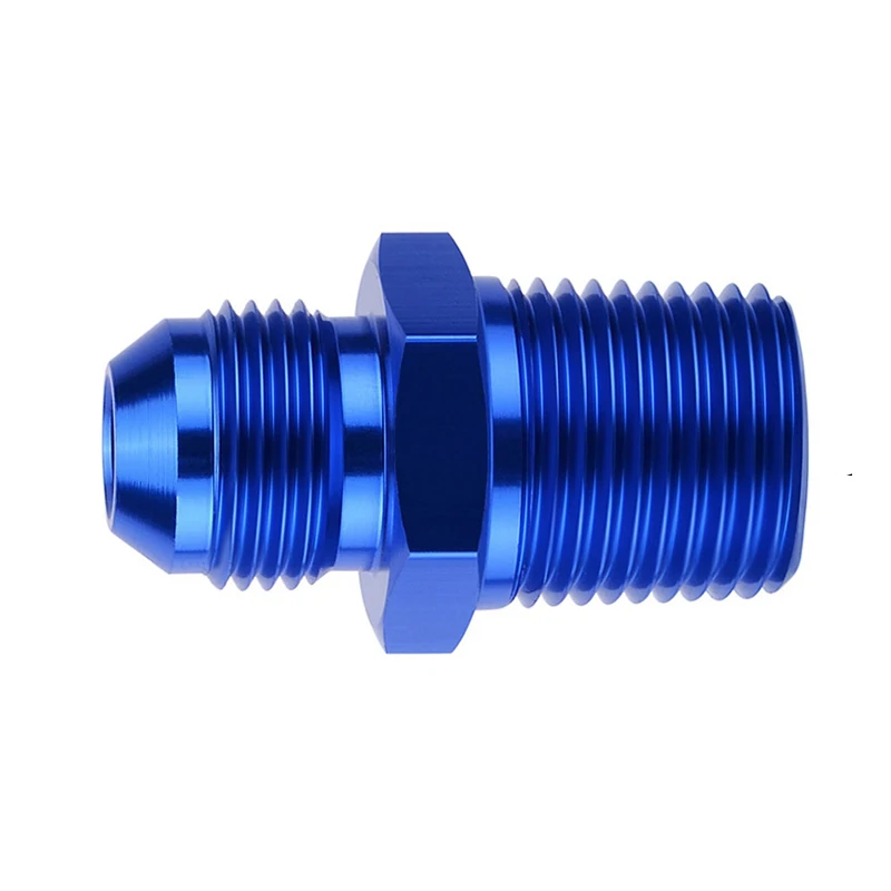 

2 шт. 8AN AN-8 до 1/2NPT наружная резьба, алюминиевый анодированный фитинг, адаптер, масло