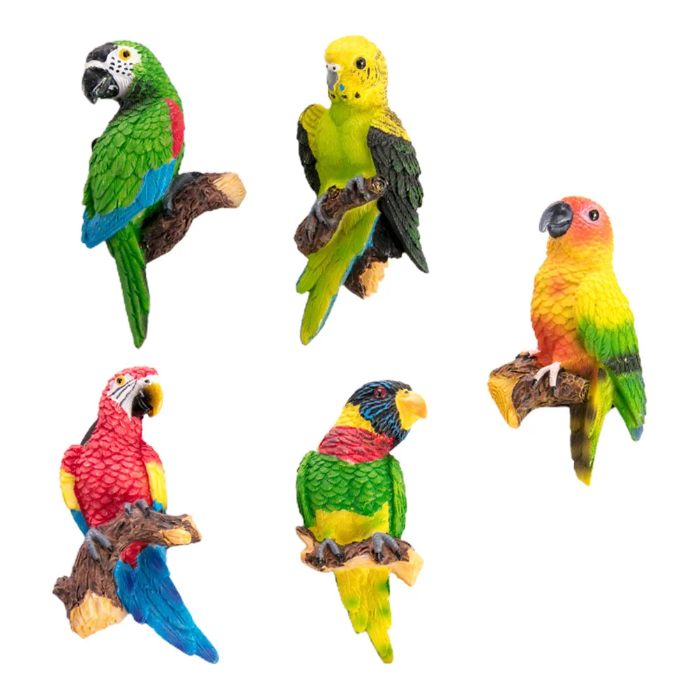 

Refrigerator Sticker Parrot Fridge Magnet Whiteboard Magnets Birds Magnetic Stickers