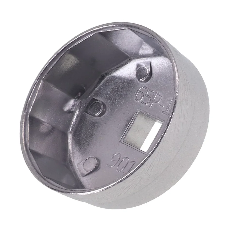Sostuzione per Mercedes Benz 74mm 14 flauto filtro olio in alluminio chiave tappo presa strumento di rimozione accessori auto  34