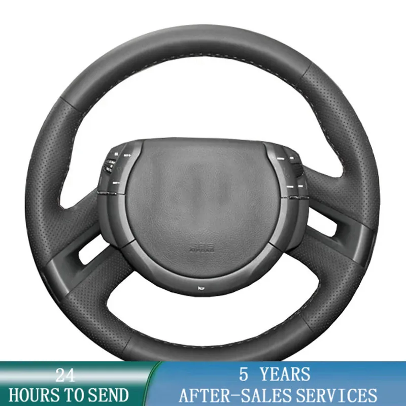 38cm Diameter Steering Wheel Cover Car For Most Cars High Quality Lenkradabdeckung  Universal Sandwich 15 Steering Wheel Covers - AliExpress