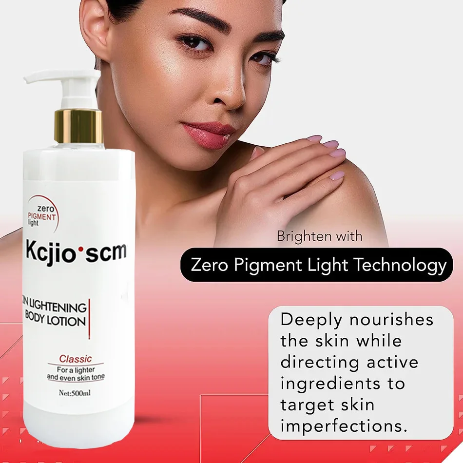 500ml Fast Whitening Cream For Dark skin Kojic Sen Moisturizing Lightening Body Lotion Skin Care for Flawless Even Skin Tone 3