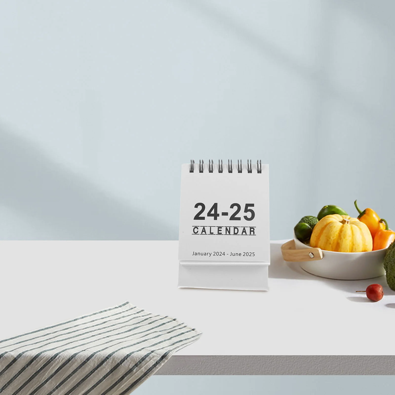 Table Desk Tabletop 2025 Calendar Home Desk Calendar 2025 Table Calendar Creative Calendar Decor for Desk Home Decor