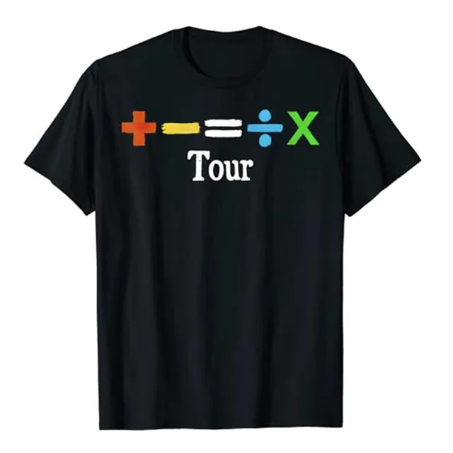 Concert Mathematics Music Tour T-Shirt: A Blend of Music, Math, and Style