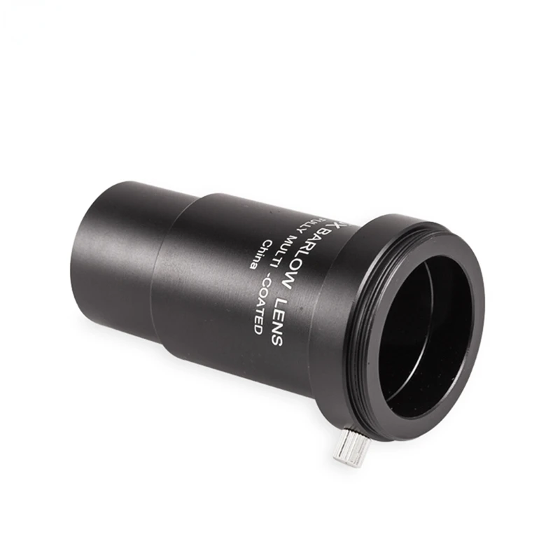 All Metal 5X Barlow Eyepiece Lens Astronomical Telescope Plosser 1.25 Inch /31.7Mm Telephoto Eyepiece High Times 4