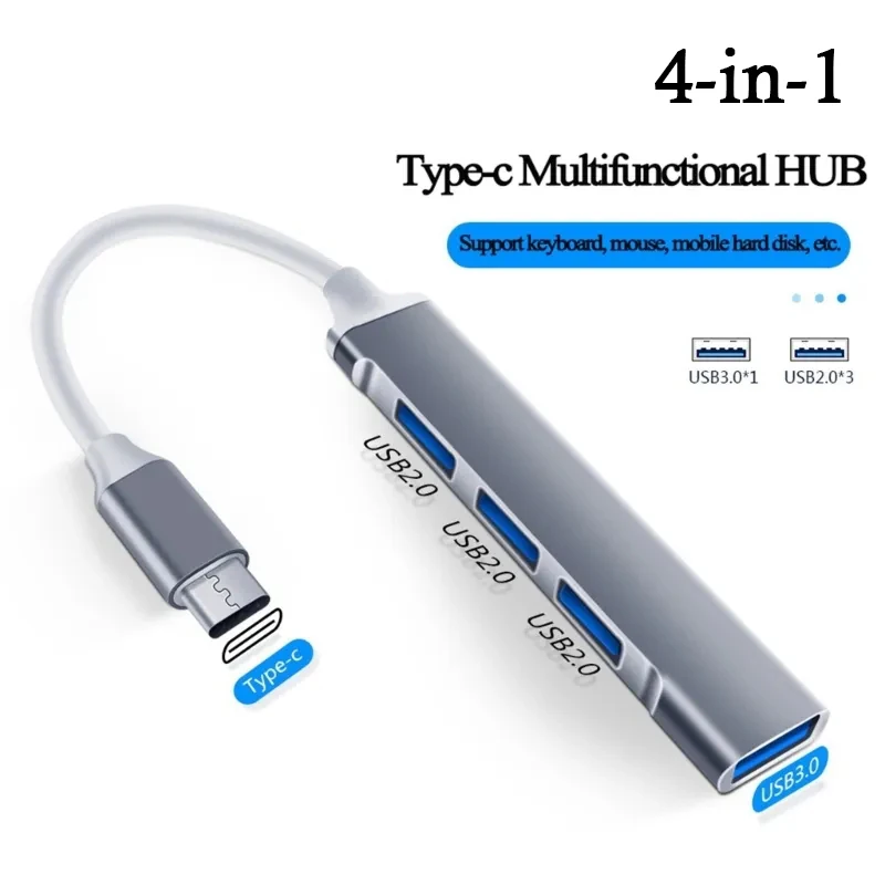 USB C Hub 3.0 Multi Port Adapter for Laptop Computer