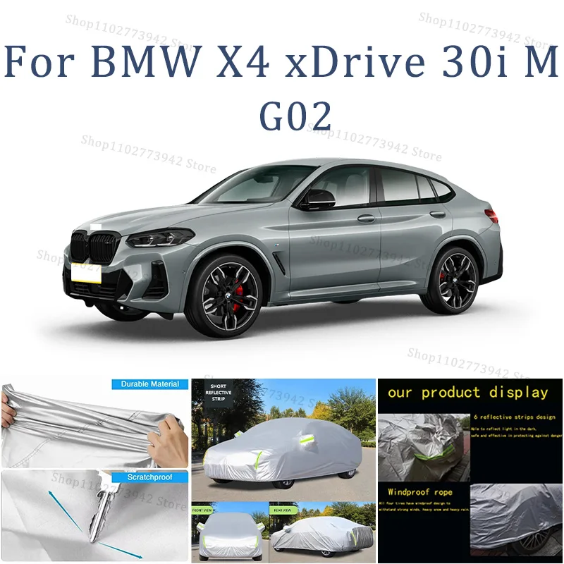 Car Cover Protection Sunscreen Heat Insulation Dust Resistant