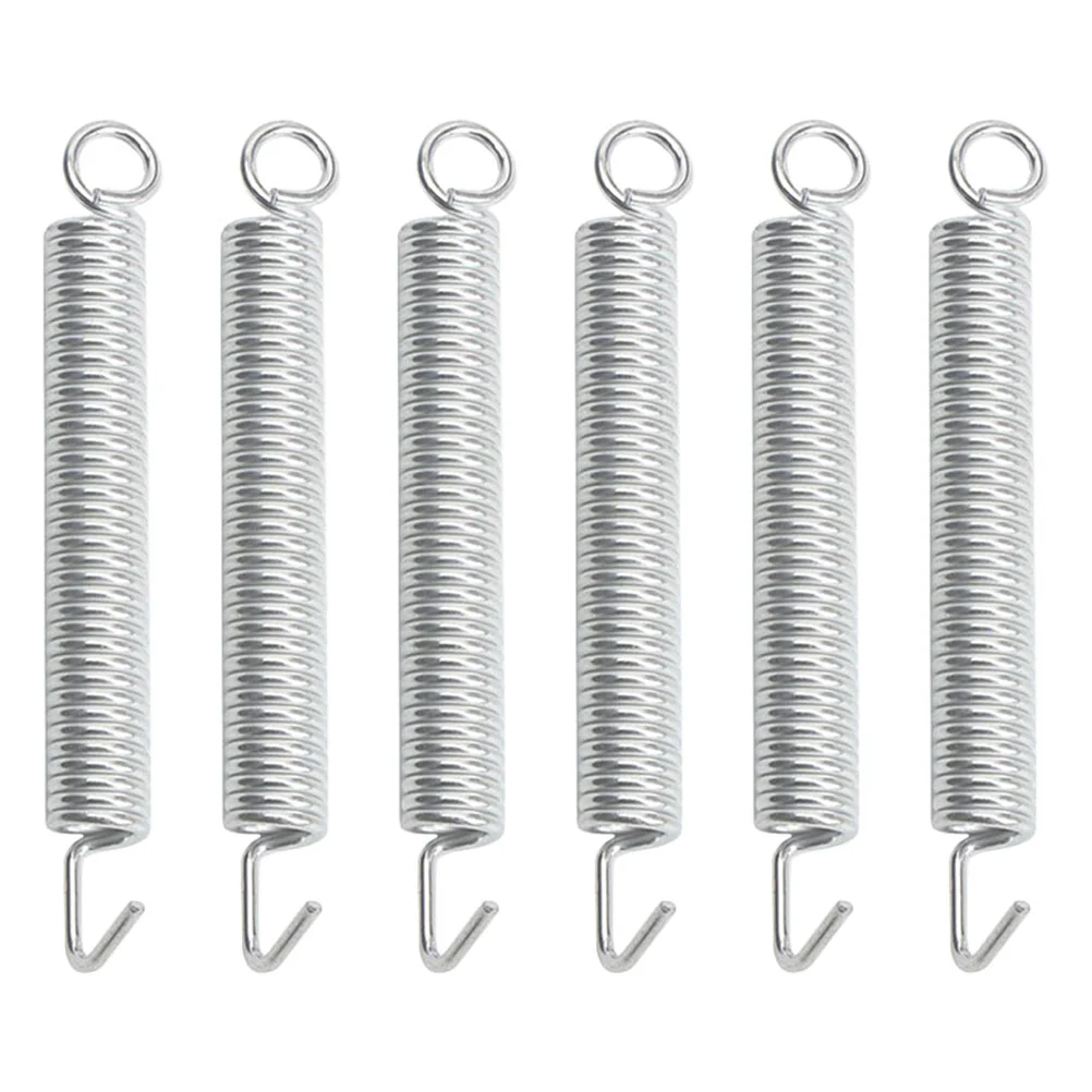 

6 Pcs Pull String Plate Spring Sprung Tremolo Bridge Springs Guitar Accessory Electric Parts Accessories Guitars Metal