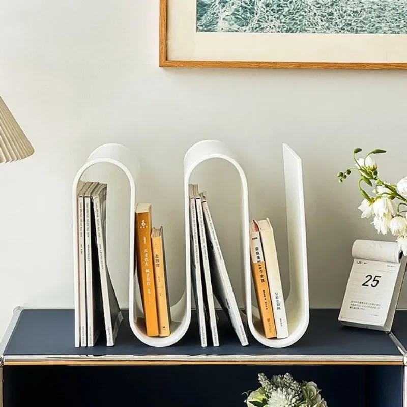Acrylic Internet Celebrity Bookshelf Nordic Home Living Room Sofa Side Few Bedside Tables Personalized Simple Magazine Rack