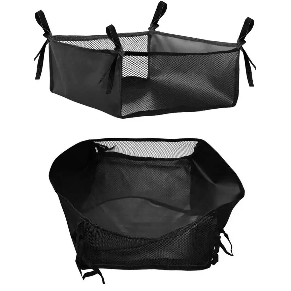 Hanging Under Wheelchair Storage Bag Portable Folding Stroller Storage Basket Base Storage Mesh Under Table Storage Net Walker
