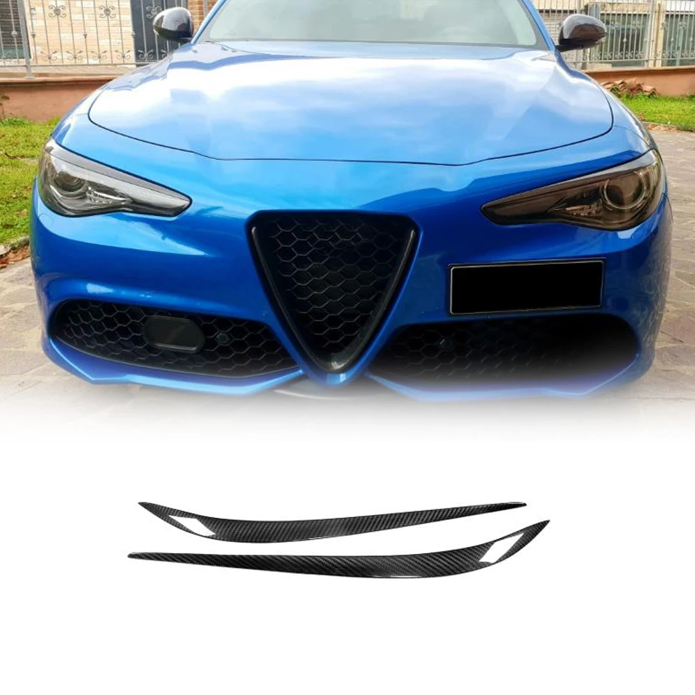 

2 шт., наклейки на переднюю фару Alfa Romeo Giulia 2016-2018