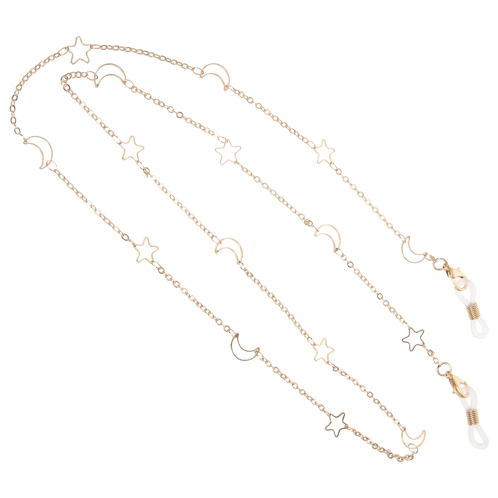 

Glasses Chain Adjustable Eye Holders Around Neck Delicate Eyeglass Lanyard Strap Copper Golden